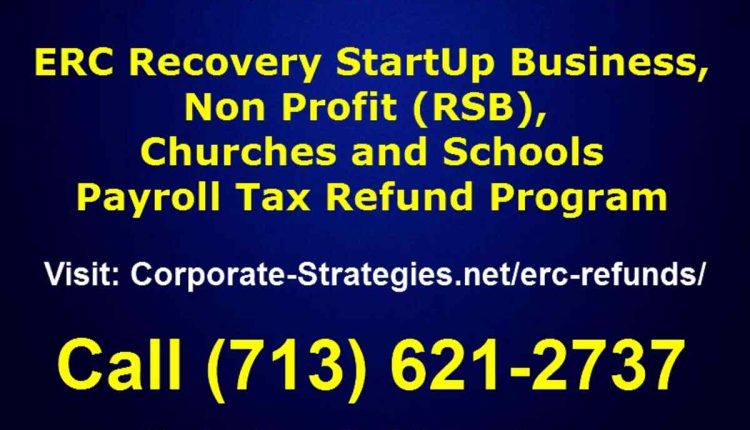 The Recovery Startup Business ERC