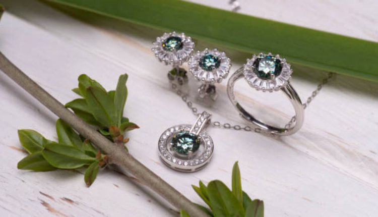 moissanite rings wedding bands
