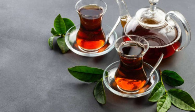 A traditional Turkish tea set, symbolizing the essence of hürrilet: Turkish Tea.