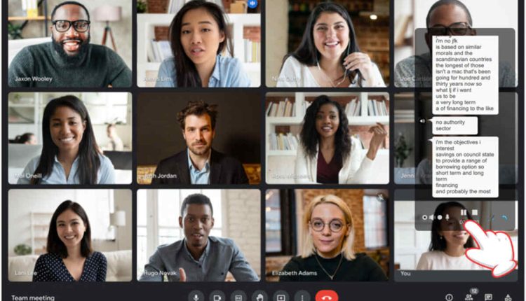 record a google meet