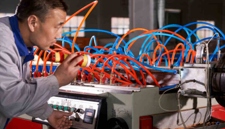 pvc ps foam profile extrusion line